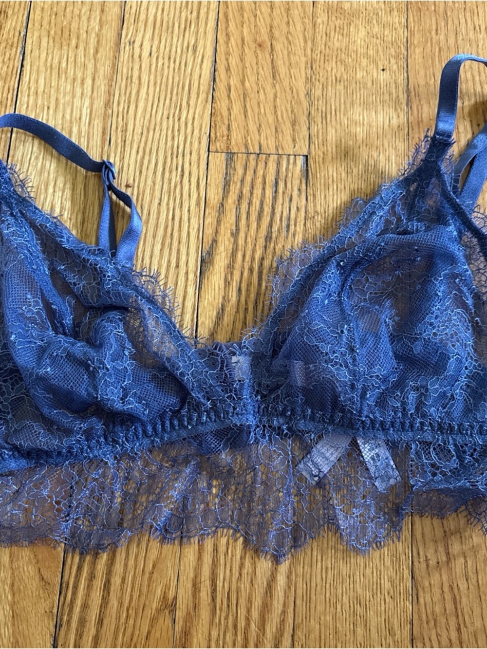 Victoria's Secret Navy Lace Bralette